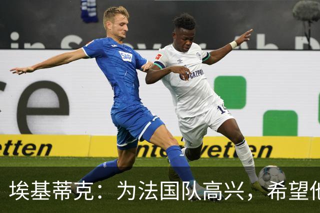 埃基蒂克：为法国队高兴，希望他们挺进决赛，捧大力神杯回国